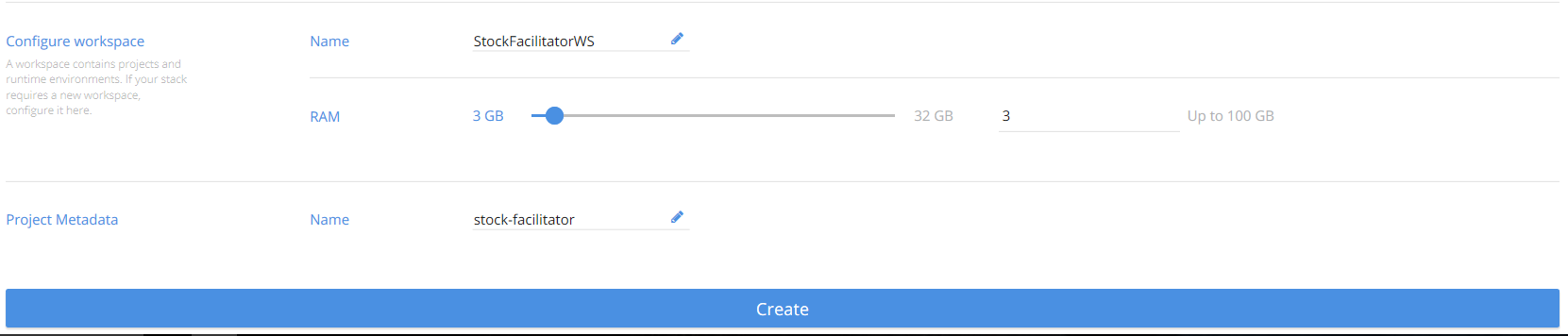 codenvy metadata