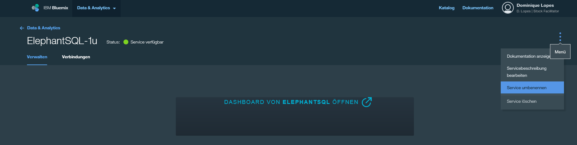 add db service in bluemix 3