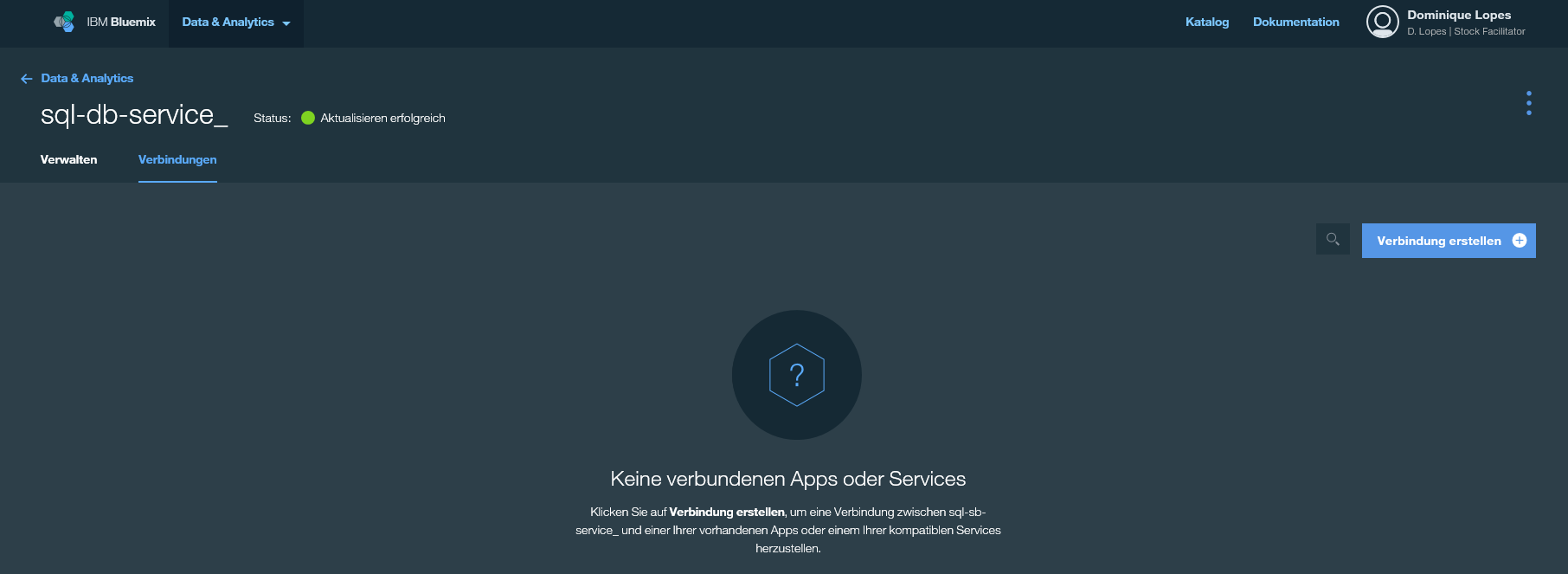 add db service in bluemix 5